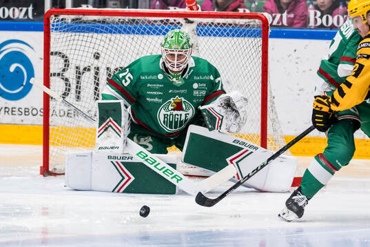Rögles målvakt Arvid Holm