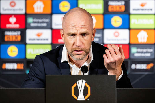 Head coach Henrik Rydström of Malmö FF