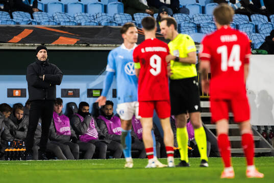 Head coach Henrik Rydström of Malmö FF