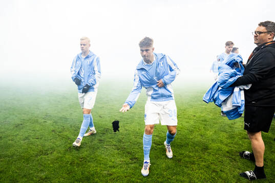 Otto Rosengren and Hugo Bolin of Malmö FF