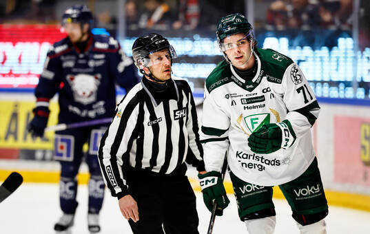 Färjestads Viktor Lodin får utvisning