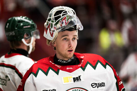 Frölundas målvakt Tobias Normann