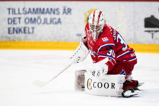 Timrås målvakt Jacob Johansson