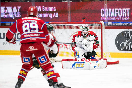 Frölundas målvakt Tobias Normann
