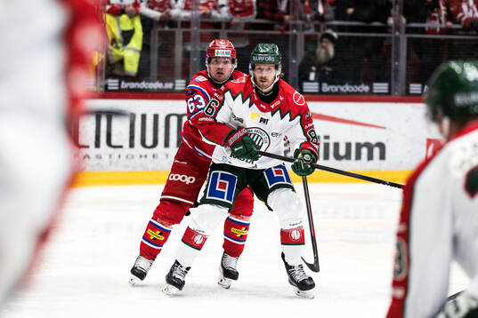 Frölundas Erik Thorell och Timrås Elmeri Eronen