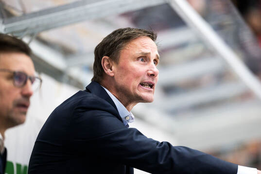 Frölundas tränare Roger Rönnberg