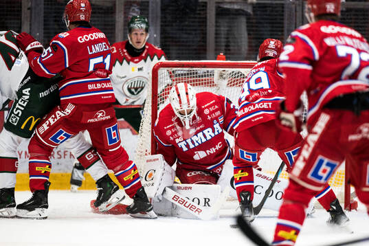 Timrås målvakt Jacob Johansson