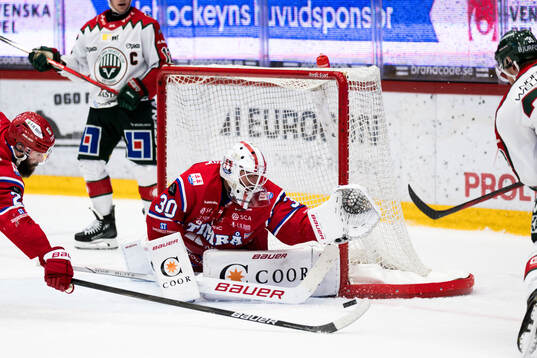 Timrås målvakt Jacob Johansson