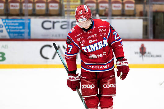 Timrås Oliver Johansson deppar
