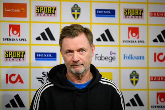 Head coach Peter Gerhardsson of Sweden