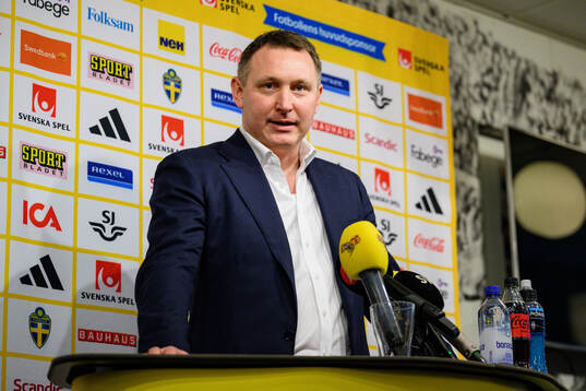 Kim Källström, head of football at the Swedish football