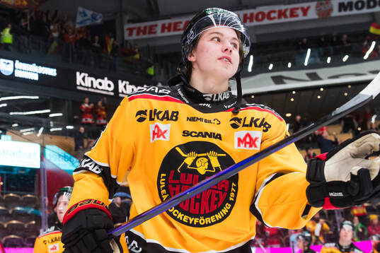 Luleås Isac Hedqvist jublar