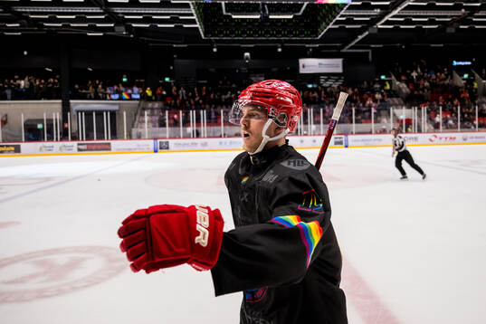 Kalmars Carl-Johan Lerby jublar