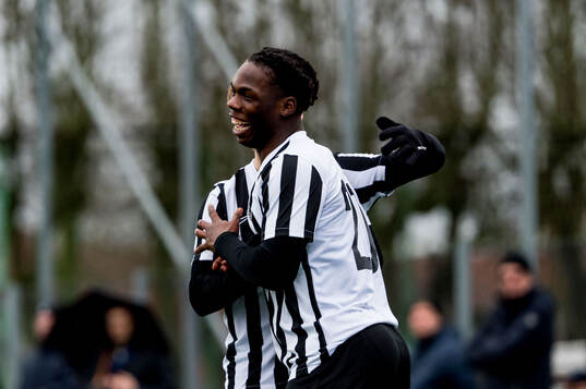 Landskronas Xavier Odhiambo jublar