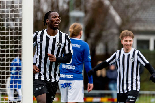 Landskronas Xavier Odhiambo jublar