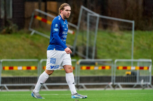 Trelleborgs Charlie Weberg deppar