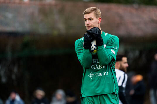Trelleborgs målvakt Mathias Nilsson