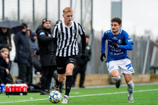 Landskronas Emil Lindman och Trelleborgs Armin Culum