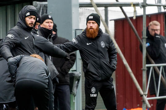 Landskronas tränare Max Mölder