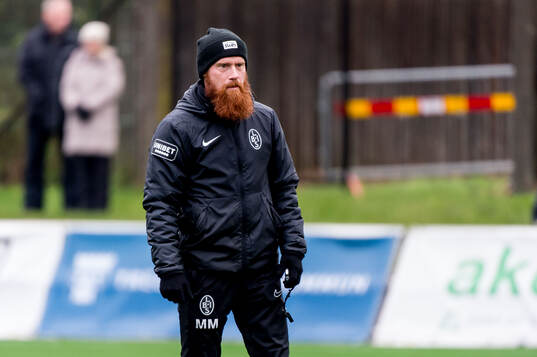 Landskronas tränare Max Mölder