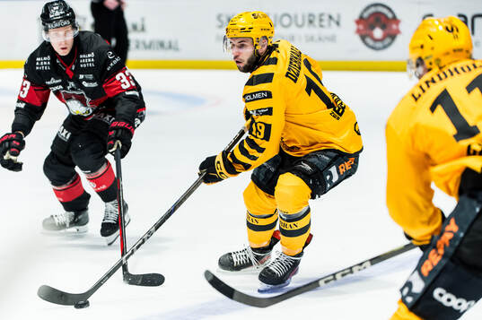 Skellefteås Martins Dzierkals och Malmö Redhawks Lassi