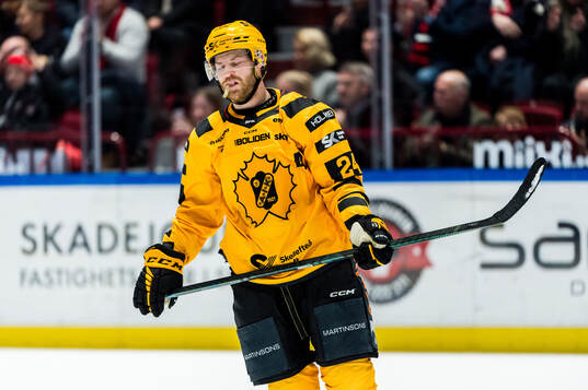 Skellefteås Oscar Lindberg deppar