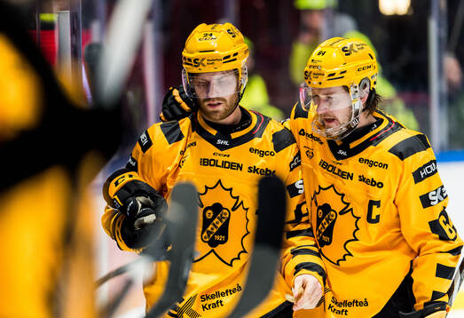 Skellefteås Oscar Lindberg och Jonathan Pudas deppar