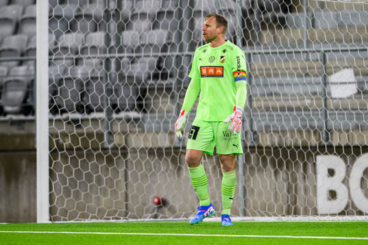 Häckens Målvakt Peter Abrahamsson