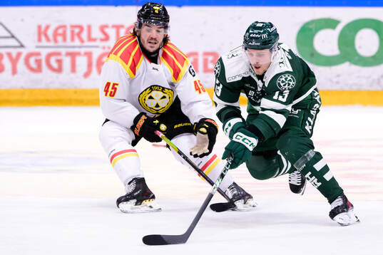 Brynäs Charles-Édouard D'astous och Färjestads Joel