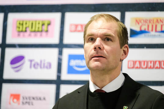 Färjestads tränare Thomas Mitell