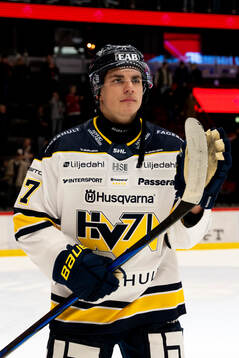 HV71s Herman Hansson deppar