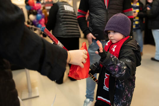 inför ishockeymatchen i SHL mellan Örebro och HV71