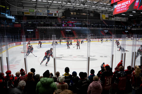 HV71s och Örebros supportar