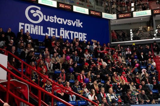 Örebros och HV71s supportar