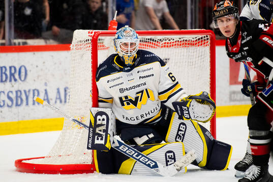 HV71s målvakt Hugo Alnefelt