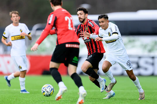 Brommapojkarnas Daleho Irandust och AIKs Danilo al Aaed