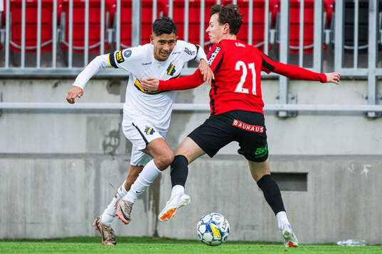 AIKs Danilo Al-Saed och Brommapojkarnas Alex Timossi