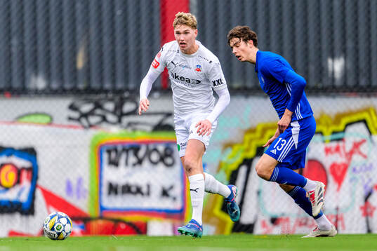 Helsingborgs Benjamin Örn och Hellerups Johannes Jepsen