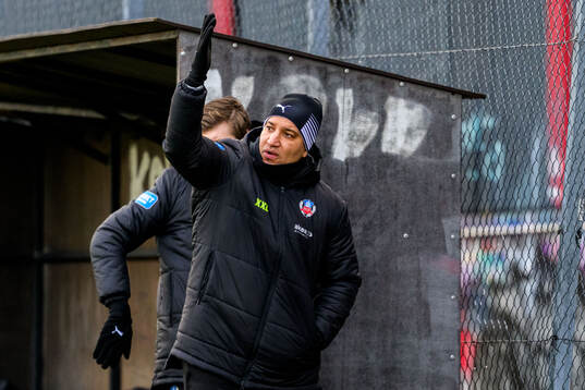 Helsingborgs tränare Kleber Saarenpää