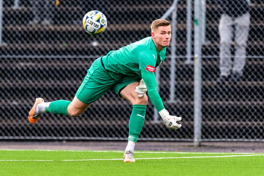 Helsingborgs målvakt Johan Brattberg