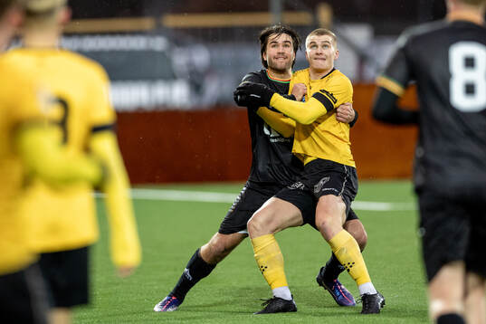 Lunds BKs Erik Persson och GAISs Melker Sangwill