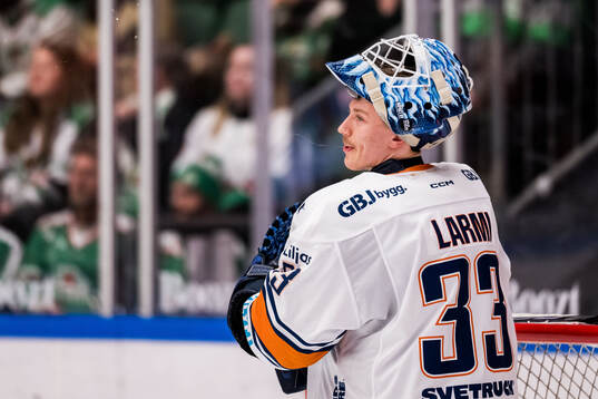 Växjös målvakt Emil Larmi