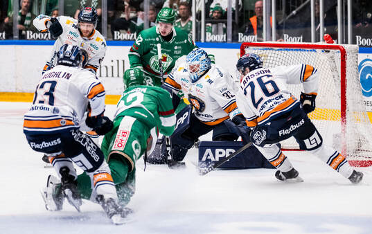 Växjös målvakt Emil Larmi