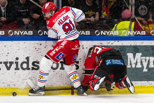 Timrås Magnus Pääjärvi och Luleås Erik Gustafsson
