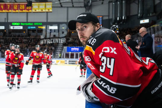 Luleås målvakt Joel Lassinantti