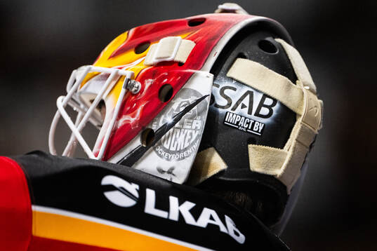 Målvaktshjälm med Impact by SHL