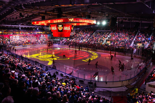 Coop Norrbotten arena interiör