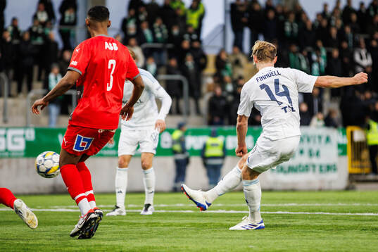 Djurgårdens Hampus Finndell gör 2-3