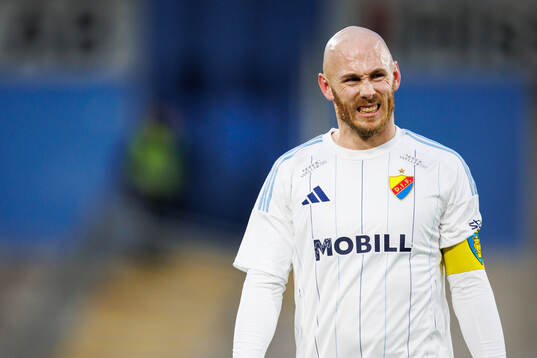 Djurgårdens Magnus Eriksson deppar