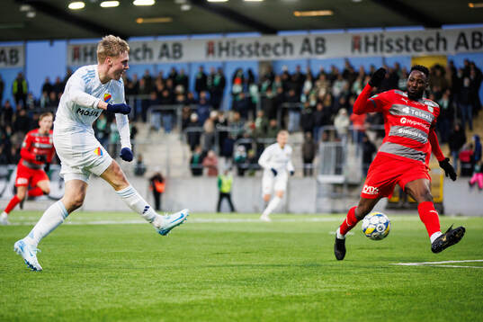 Djurgårdens Santeri Haarala och Västerås Frederic